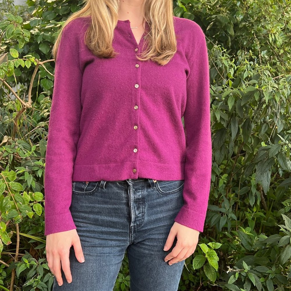 100% Cashmere Cardigan